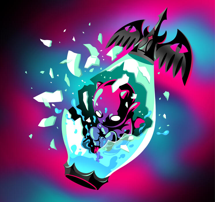 Vitality Vial illustration art by Versiris