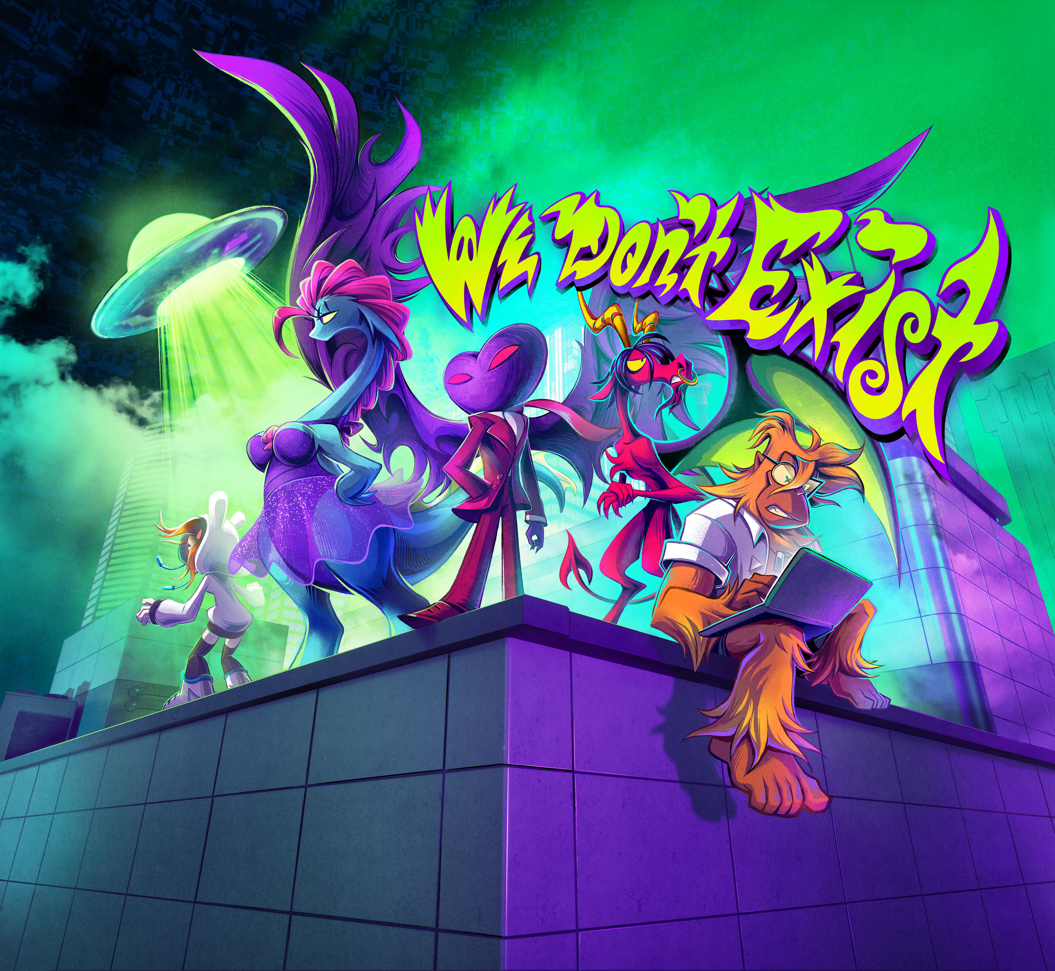 Versiris cryptid game We Don't Exist key artwork